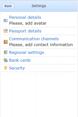 Screenshot of the application W1 Lite - #4