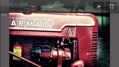 Screenshot of the application RainbowDrive - #13