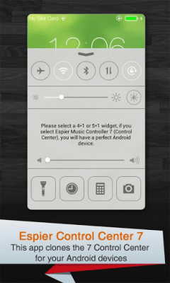 Screenshot of the application Espier Control Center 7 - #3