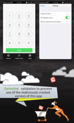 Screenshot of the application Espier Dialer 7 - #4