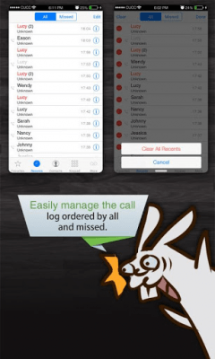 Screenshot of the application Espier Dialer 7 - #6