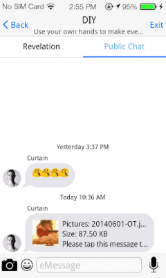 Screenshot of the application Espier PrivChat - #6