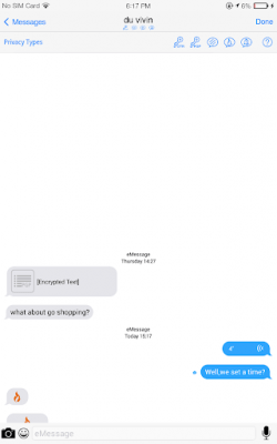 Screenshot of the application Espier PrivChat - #12
