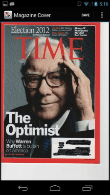 Screenshot of the application VueScan Mobile Free for Android - #3