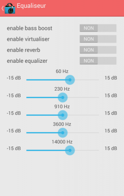 Screenshot of the application Music Folder Player (original) - #20