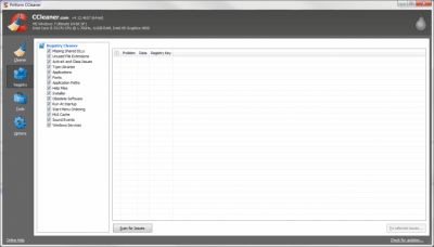 Screenshot of the application CCleaner Portable - #2
