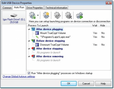 Screenshot of the application USB Safely Remove - #2