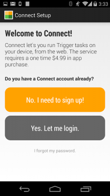 Screenshot of the application Connect - #1