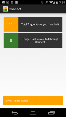 Screenshot of the application Connect - #3