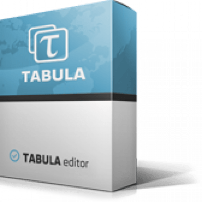 Screenshot of the application Tabula editor - #1