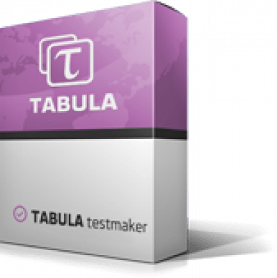 Screenshot of the application Tabula testmaker - #1