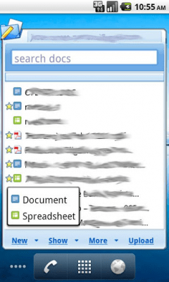 Screenshot of the application My Docs - Google Docs - #5