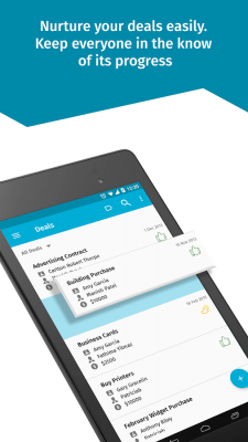 Screenshot of the application Zoho ContactManager - #6