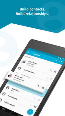Screenshot of the application Zoho ContactManager - #7