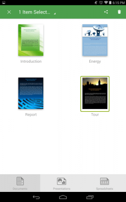 Screenshot of the application abDocs - #3