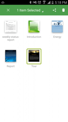 Screenshot of the application abDocs - #6