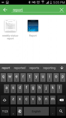 Screenshot of the application abDocs - #7