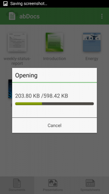 Screenshot of the application abDocs - #9