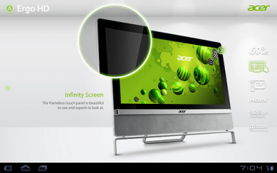 Screenshot of the application Acer All-in-one - #1