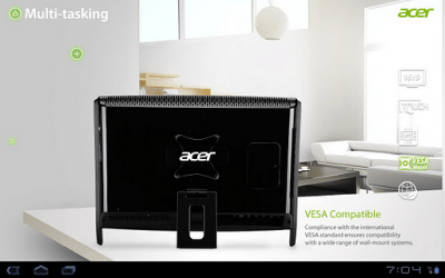 Screenshot of the application Acer All-in-one - #3