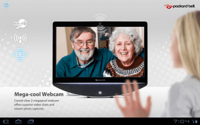 Screenshot of the application Packard Bell oneTwo - #4