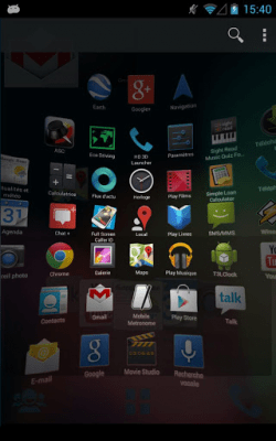 Screenshot of the application HD 3D Launcher - #1