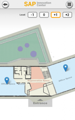 Screenshot of the application SAP Innovation Center - #4