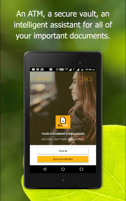 Screenshot of the application allDox - documents organized - #4