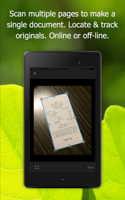Screenshot of the application allDox - documents organized - #5