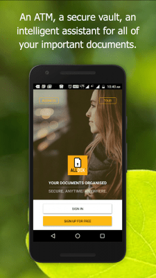 Screenshot of the application allDox - documents organized - #13