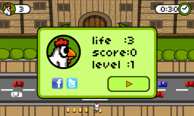 Screenshot of the application Cross Chicken - Tappy Chicken - #8