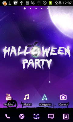Screenshot of the application Halloween Party GO Locker - #3