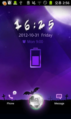 Screenshot of the application Halloween Party GO Locker - #4