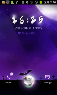 Screenshot of the application Halloween Party GO Locker - #5