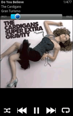 Screenshot of the application Music Player Ultra - #8