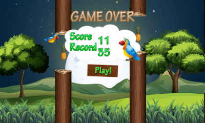 Screenshot of the application Clumsy Parrot - #1