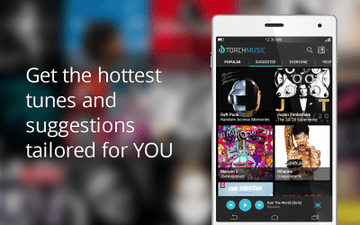 Screenshot of the application Torch Music - #4