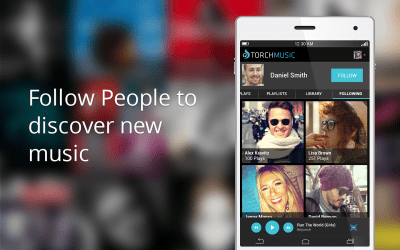 Screenshot of the application Torch Music - #5