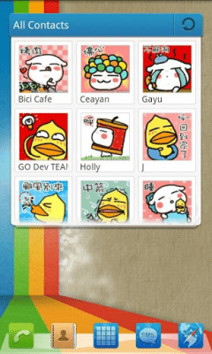 Screenshot of the application Classic Theme GO Launcher EX - #3