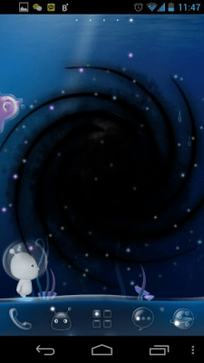 Screenshot of the application Acid Planet - GO Super Theme - #7