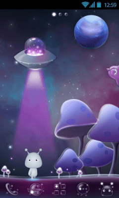 Screenshot of the application Acid Planet - GO Super Theme - #8