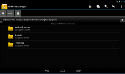 Screenshot of the application MaxExplorer - #3