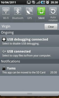 Screenshot of the application Move 2 SD - #1