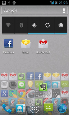 Screenshot of the application AppTicker - #4