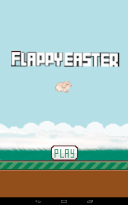 Screenshot of the application Flappy Easter - #2
