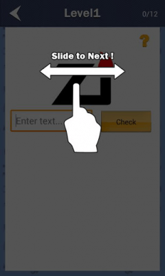 Screenshot of the application Logo Quiz by categories - #7