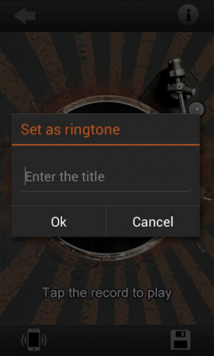 Screenshot of the application MagicSinger - #8