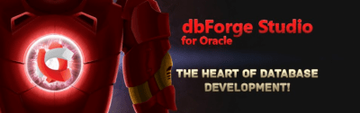 Screenshot of the application dbForge Studio for Oracle - #1