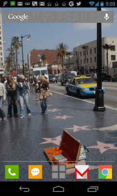 Screenshot of the application Transparent screen - #5