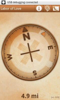 Screenshot of the application OpenCaching - #4